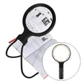 5X 10X LED Magnifying Glass – Handheld, Hands-Free & Desktop