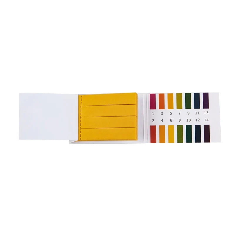 80 pH Test Strips 1–14 | Water, Soil & Pool pH Indicator Kit