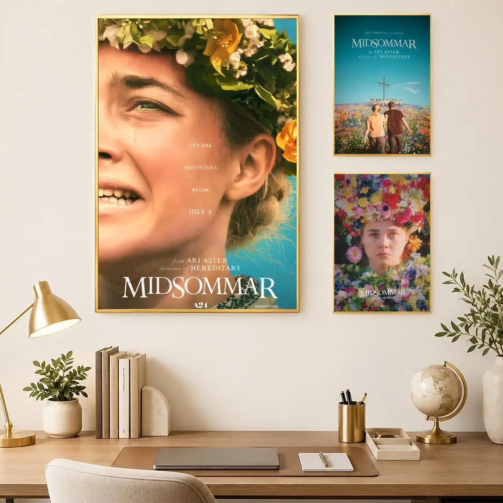 Midsommar Movie Poster – Self-Stick HD PVC Waterproof Wall Art
