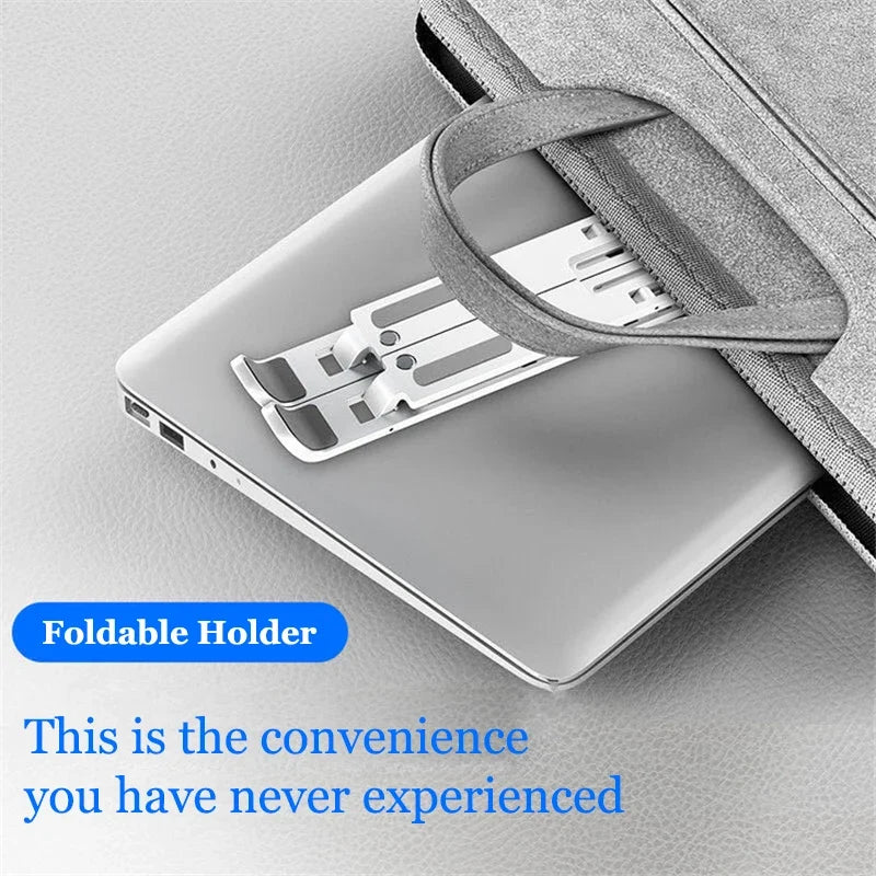 Adjustable Foldable Laptop Stand | Non-Slip Cooling Bracket 9–15"