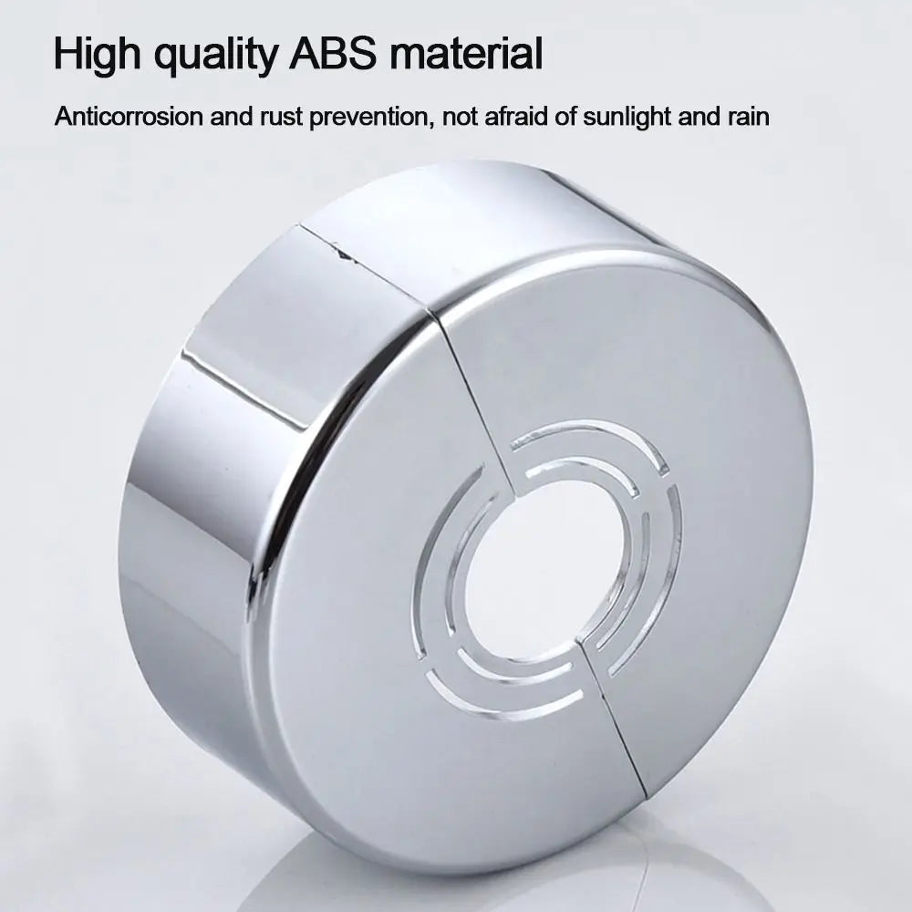 Water Pipe Connector Adjustable Wall Covers Shower Faucet Decorative