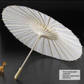 Blank DIY Oil Paper Umbrella – Art, Craft & Photo Prop 20–84cm