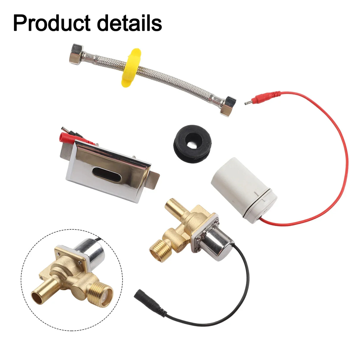 Automatic Infrared Urinal Sensor Flush Valve | Touchless