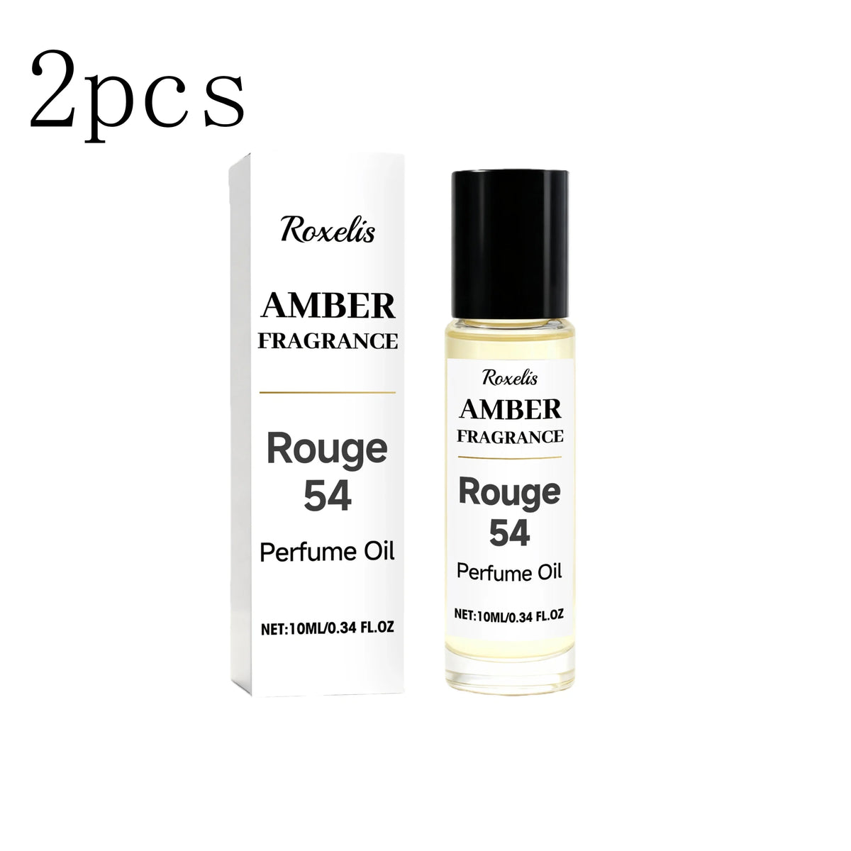 Sweet Amber Roll-On Perfume – Portable Long-Lasting Scent
