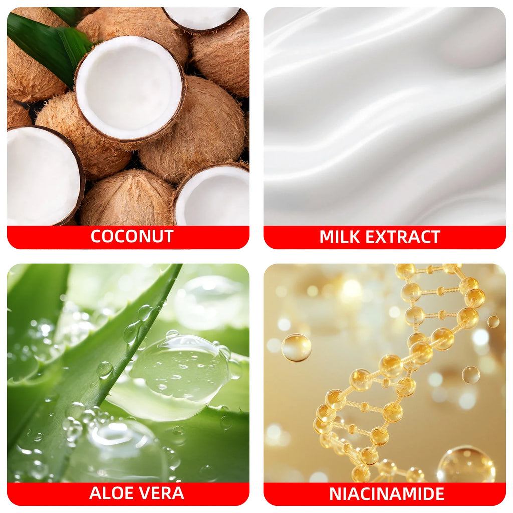 Coconut Walnut Exfoliating Scrub Cream – All Skin Types