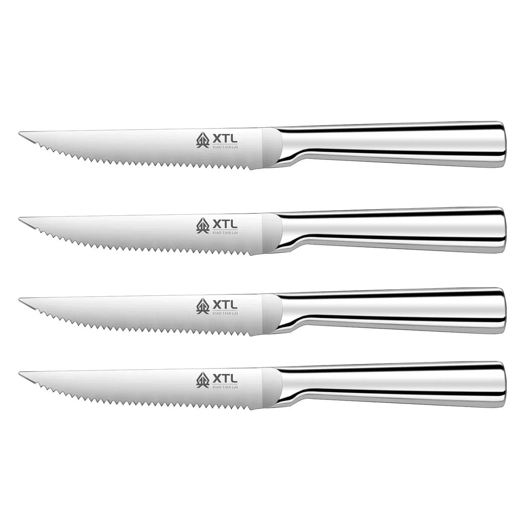 PLYS Stainless Steel Steak Knife Set – Sharp Kitchen Knives