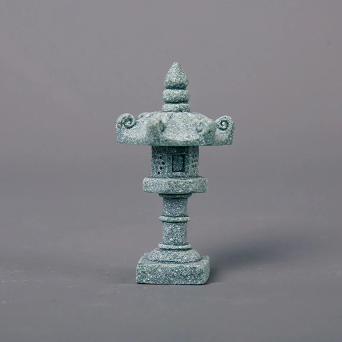 Asian Lantern & Pagoda Miniature Garden Statues | Set of 4