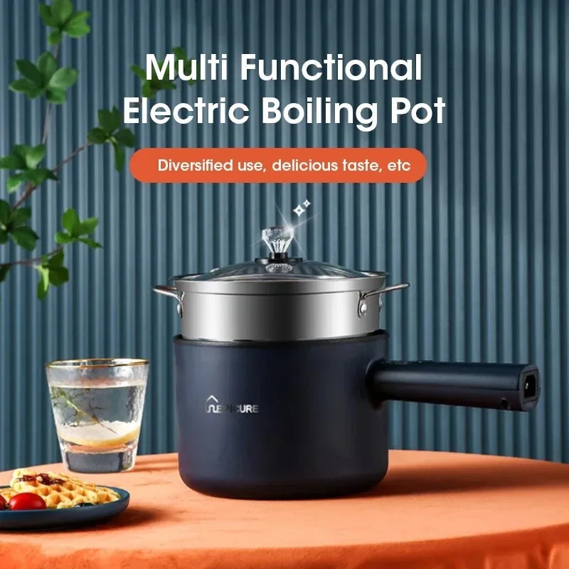 NOCCLILI 1.8L Portable Electric Hot Pot – Non-Stick, 220V