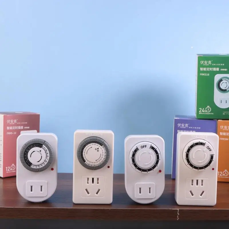 12 24 Hours Cyclic Timer Switch Kitchen Outlet Loop Universal Timing