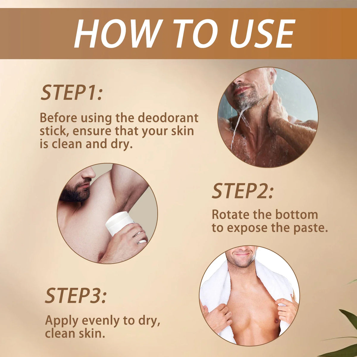 YURHERSU Agarwood Deodorant Stick – Natural Unisex Body Care