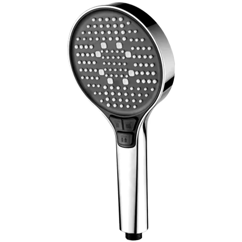 6-Speed High Pressure Water Saving Handheld Shower Head 13CM