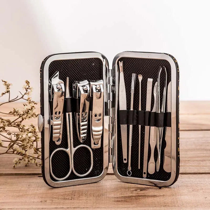 11-Piece Smiley Nail Clipper & Trimmer Set | Stainless Steel