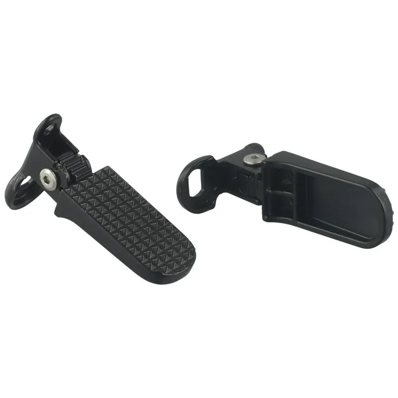Aluminum Alloy Foldable Non-Slip Rear Foot Pegs – Bike & Moto