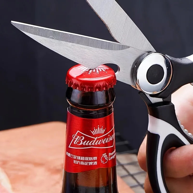 Multi-Function Kitchen Scissors – Bone Cutter & Bottle Opener