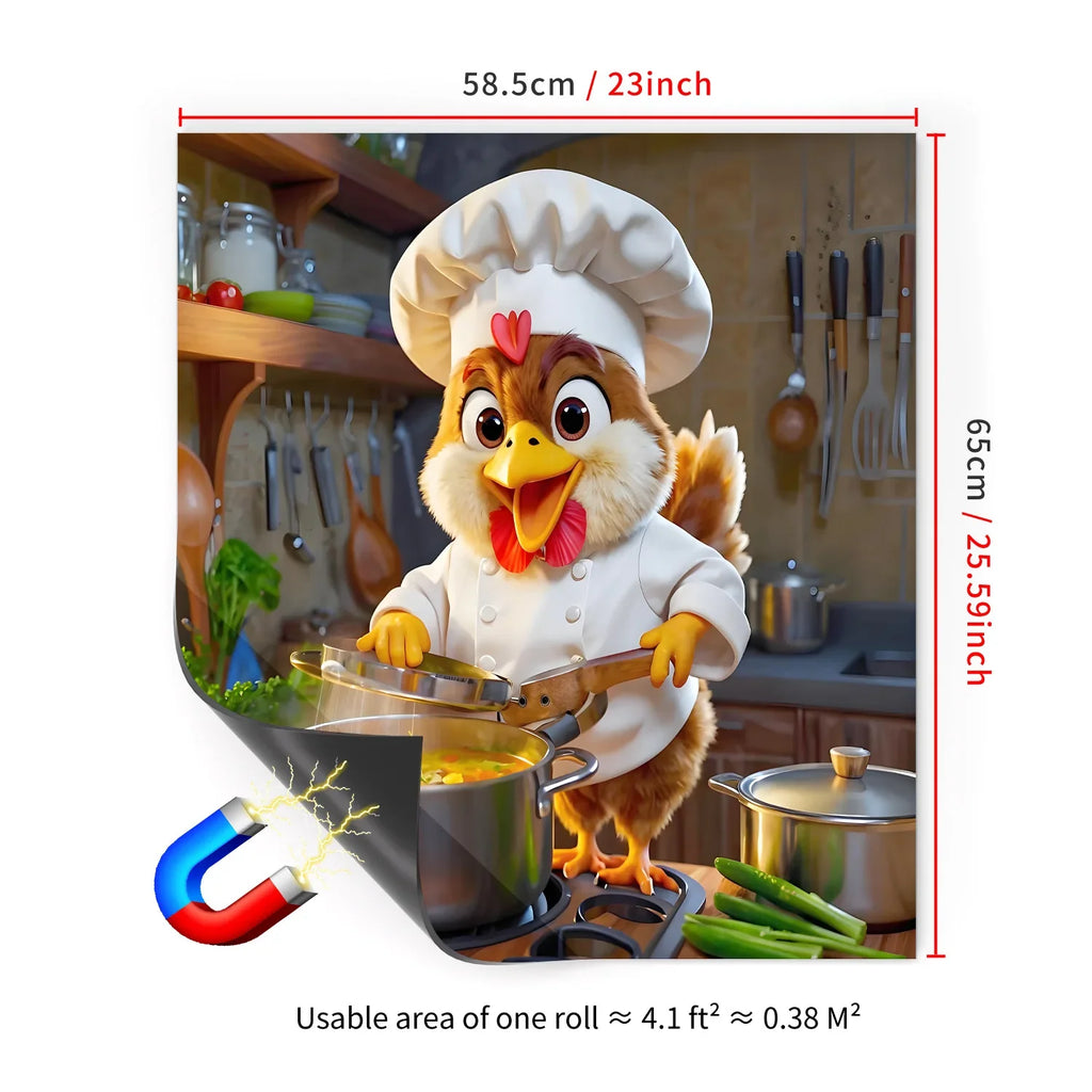 65x58 Household Dishwasher Magnetic Sticker Kitchen Refrigerator