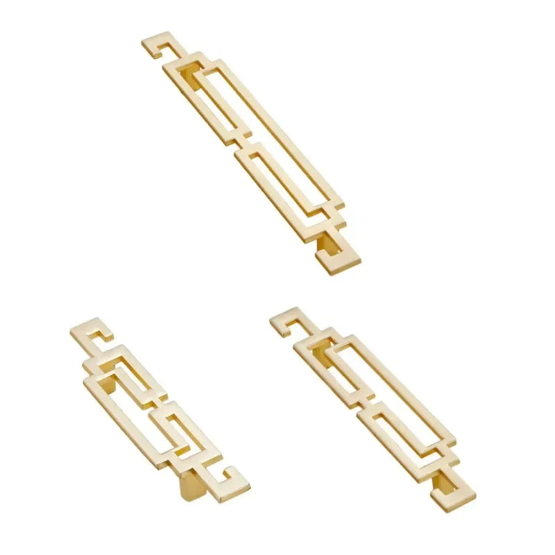 Zinc Alloy Drawer Pull – Retro Oriental Cabinet Handle