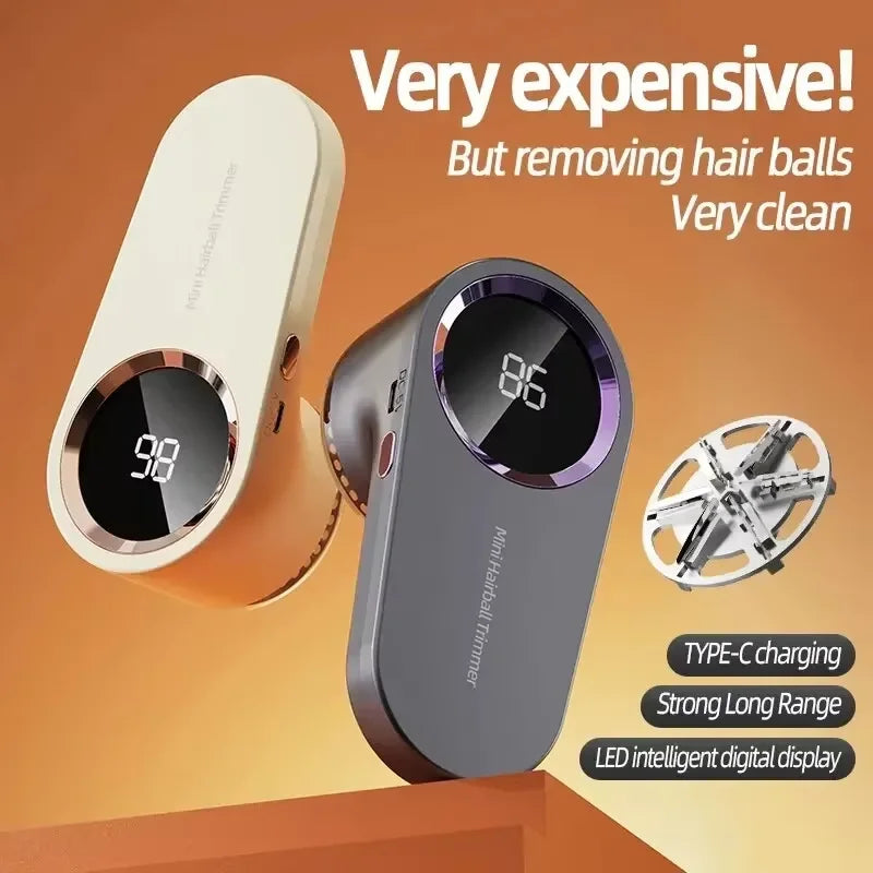 LED USB Rechargeable Fabric Shaver & Lint Remover for Clothes