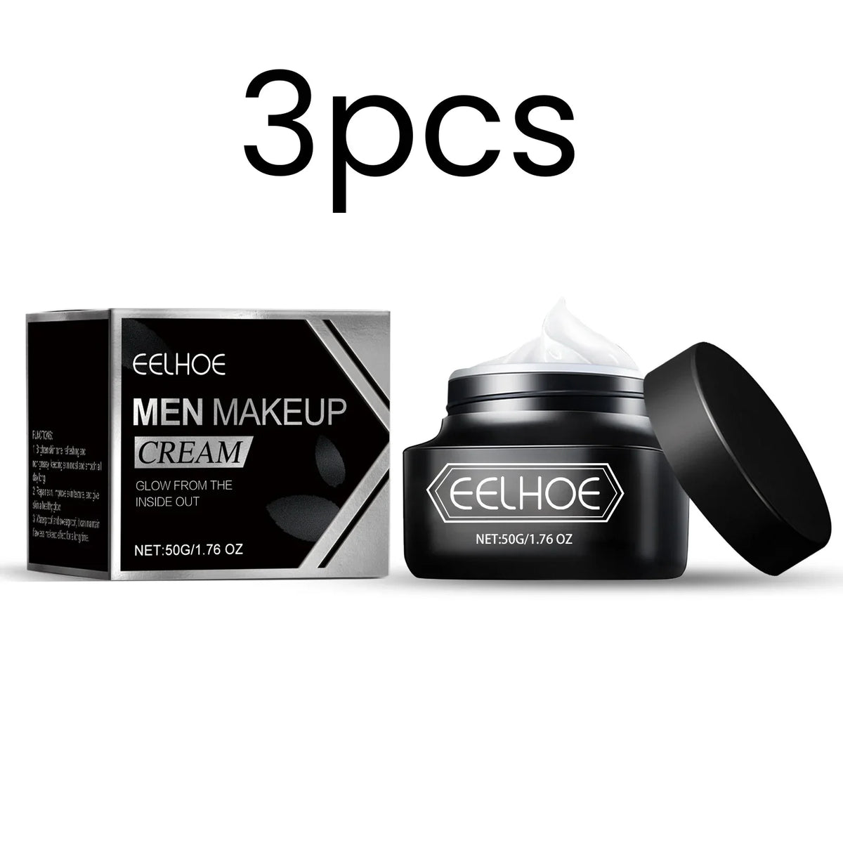 EELHOE Men's Tone-Up Cream – Oil Control & Brightening BB Cream