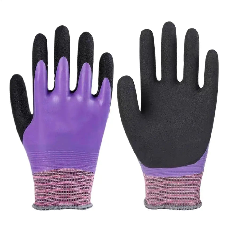 Waterproof Latex Work Gloves – Non-Slip Kitchen & Garden Mitts