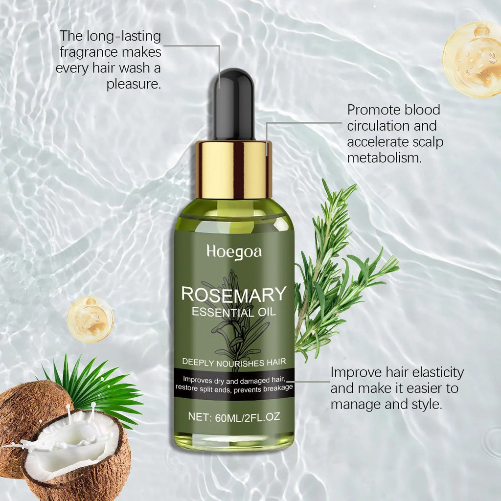 Rosemary Hair Oil – Nourishing, Smoothing & Shine 60ml