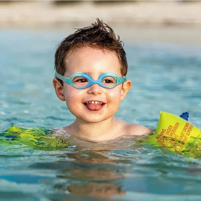 Swimming Goggles Kids Waterproof Anti Fog UV Children Professional