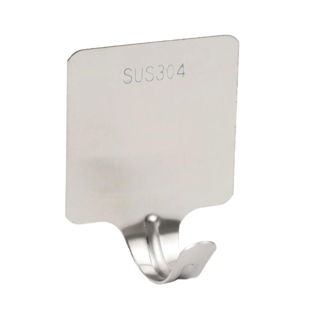 No Drill Towel Hooks Stainless Steel Wall Coat Hangers Keys Clothes
