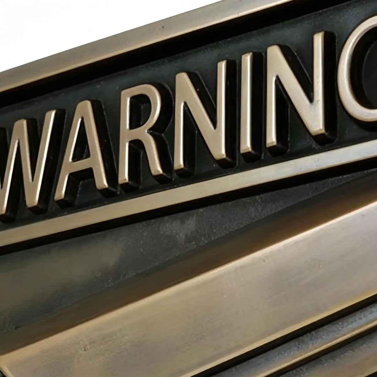Vintage Metal CCTV Camera Warning Sign – Indoor & Outdoor