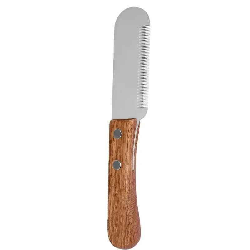 Professional Pet Stripping Knife | Dog & Cat Grooming Tool