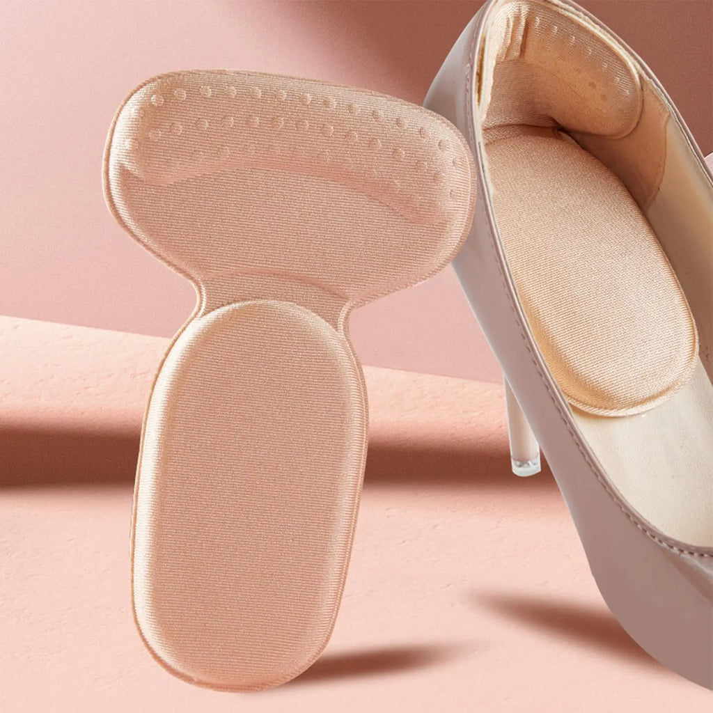 Heel Cushion Pads 2Pcs – Anti-Slip Blister Guard Insoles
