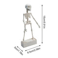 Dancing Skeleton Aquarium Bubbler Decoration with Air Hose