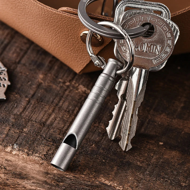 Ultralight Emergency Survival Whistle with Lanyard | Camping