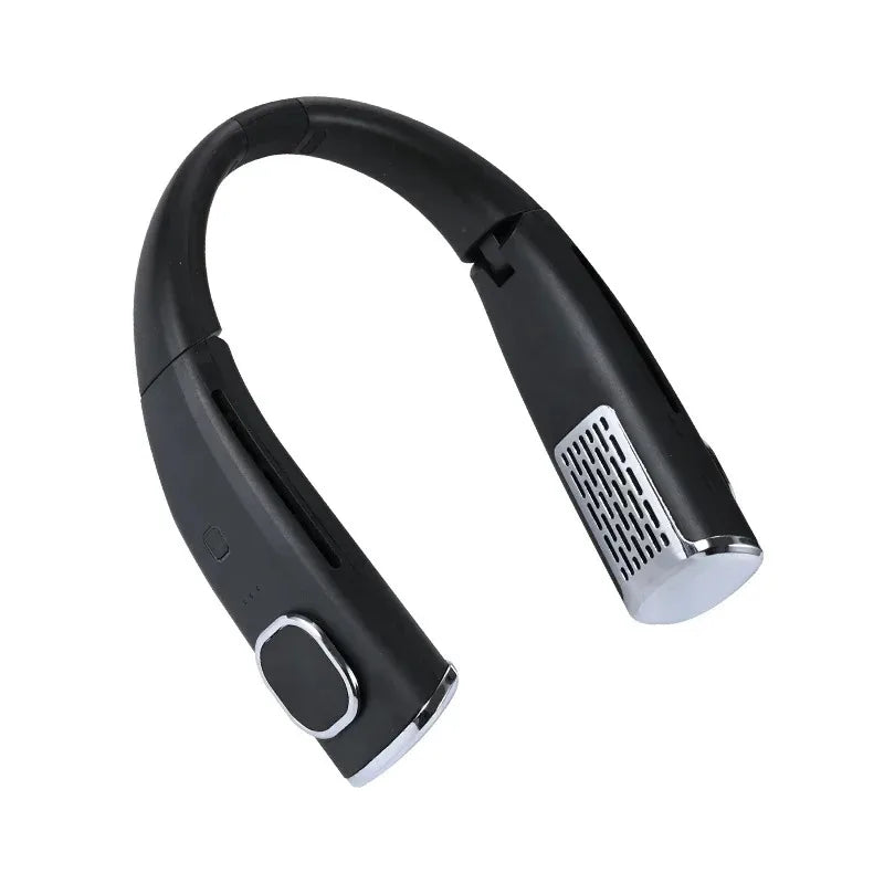 Bladeless Hands-Free Neck Fan | USB-C Rechargeable 4000mAh