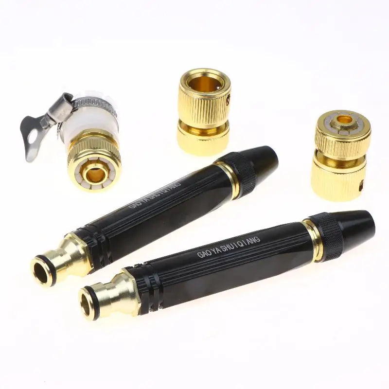 High Pressure Garden Hose Jet Spray Nozzle | Metal Power Washer