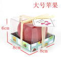 Creative Christmas Eve Gifts Apple Candles Fruit Birthday Decorations