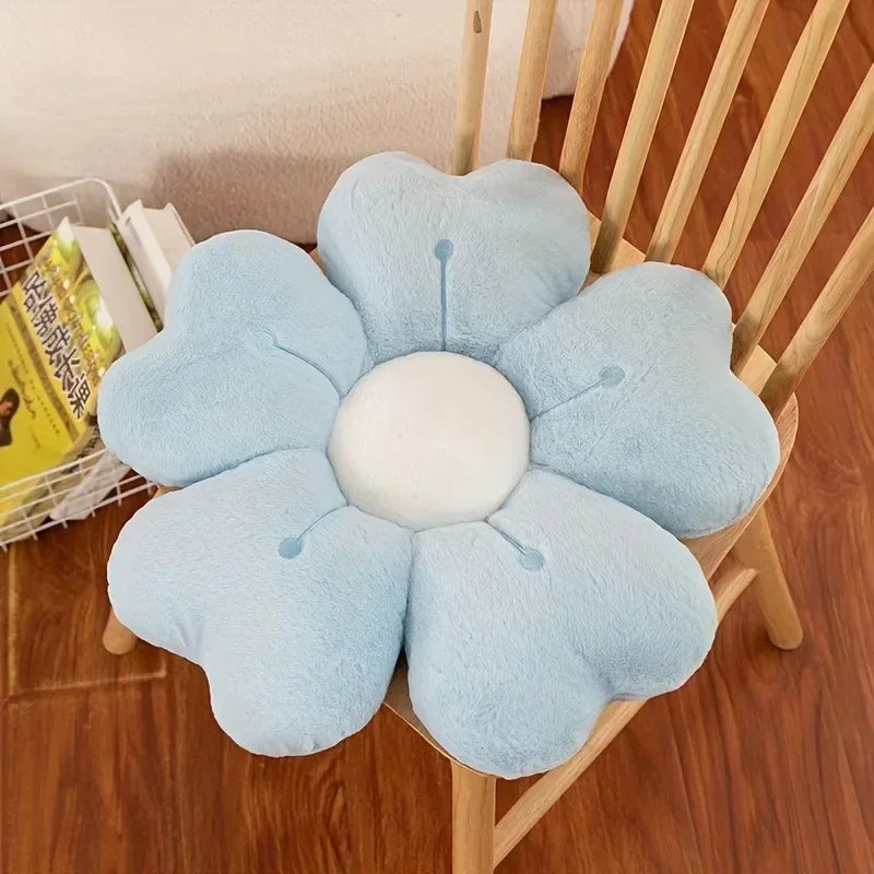 Sunflower Pillow Daisy Seat Cushion Flower Mat Office Plush Toy