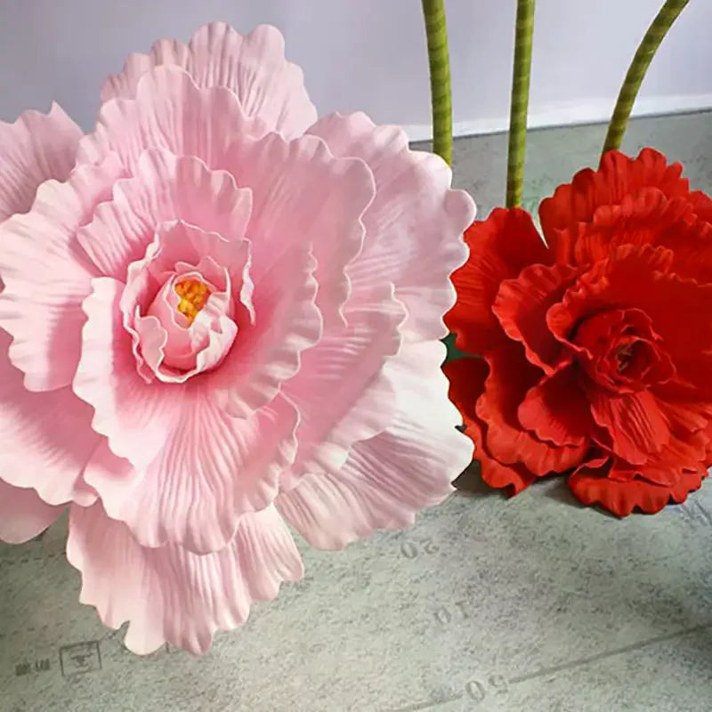 PE Foam Simulation Rose Flower Heads | Wedding & Party Decor
