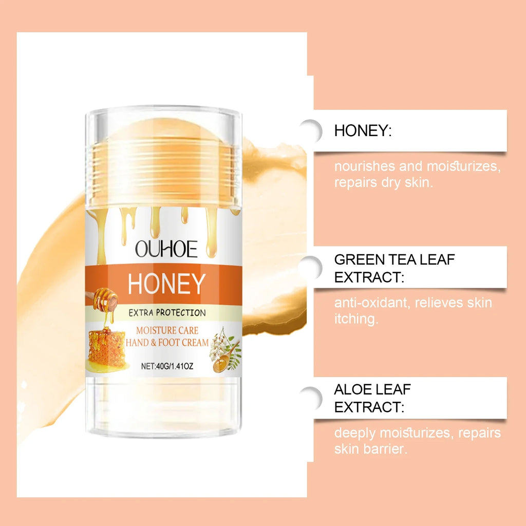 Honey Hand & Foot Cream – Moisturizing Balm for Dry Skin