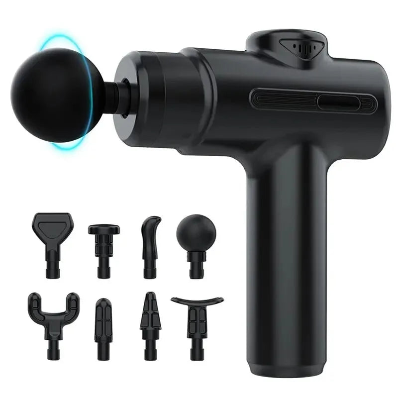 Electric Massage Gun 8 Heads – Body & Muscle Recovery Tool
