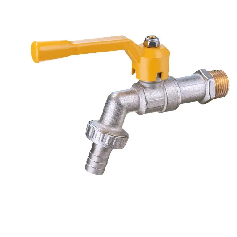 Brass Ball Valve Faucet 1/2" Lever Handle – Garden & Home