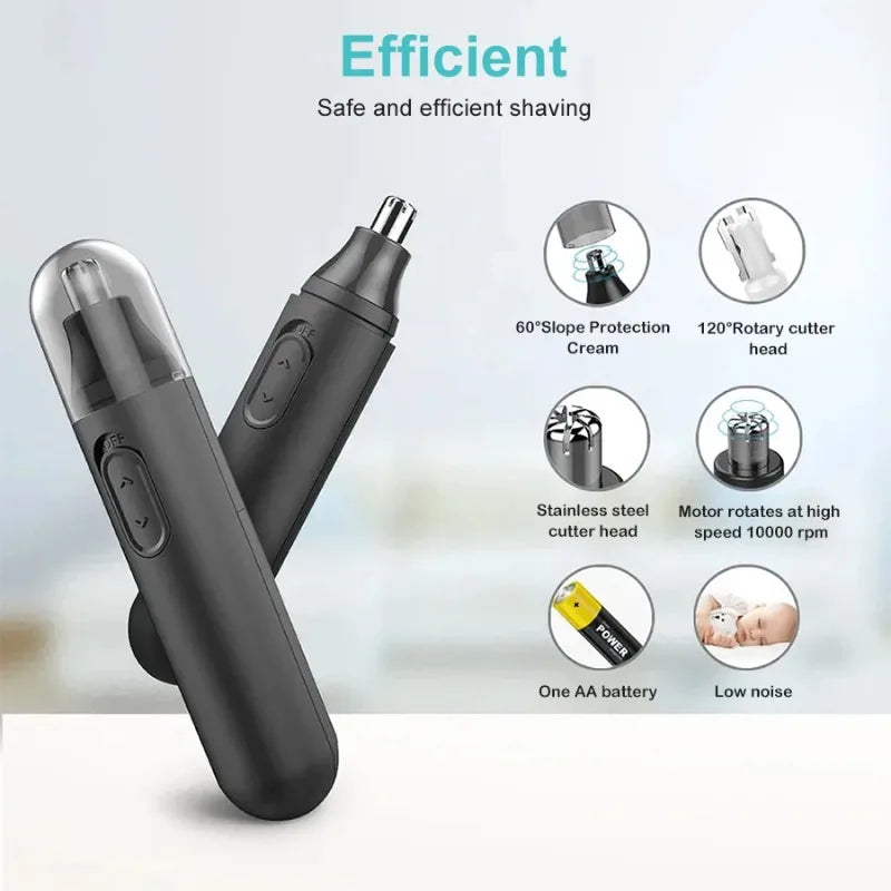 Electric Nose & Ear Hair Trimmer – Multi-Function Men & Women