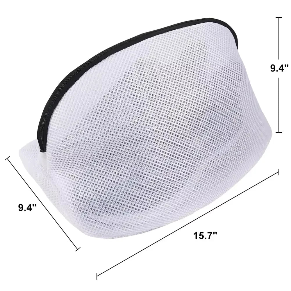 Mesh Shoe Laundry Bags Set of 3 – Zip Closure Wash Bag