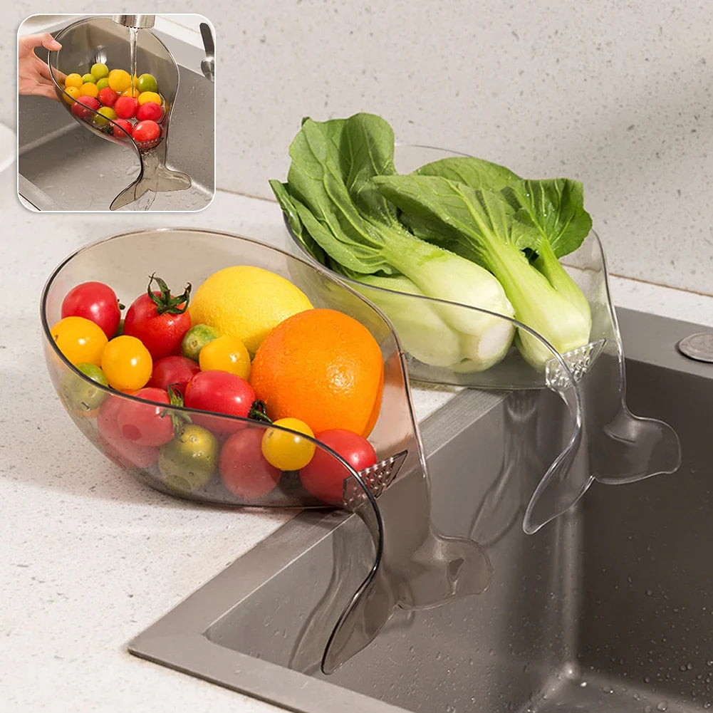 Aihogard Fruit & Vegetable Drain Basket | BPA-Free Strainer