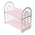 Double Layer Desktop Organizer Shelf | Cosmetics & Desk Storage