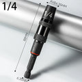 Hex Magnetic Screwdriver Extension Rod | 360° Rotation 1/4 3/8 5/16