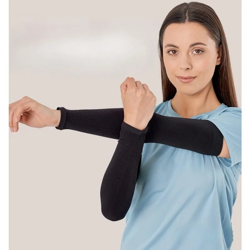 UPF 50+ Cooling Sun Arm Sleeves Set of 3 – Cycling & Running