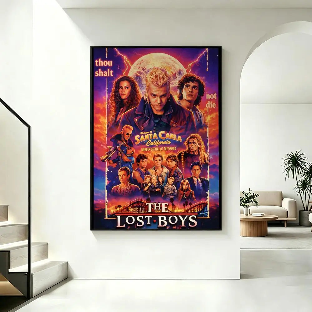 The Lost Boys Movie Poster – HD Art Wall Decor Print