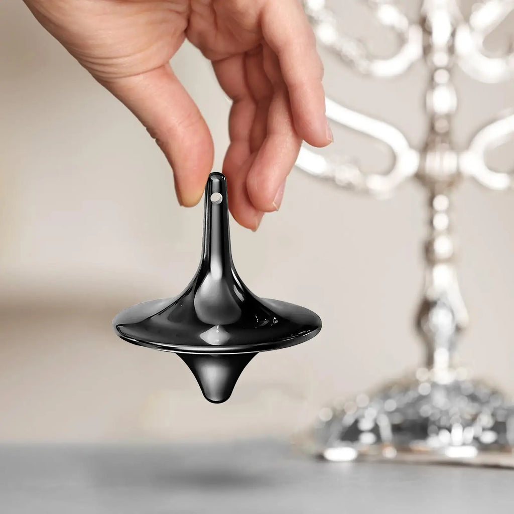 Metal Gyro Spinning Top Fidget Toy – Alloy Gyroscope for Kids