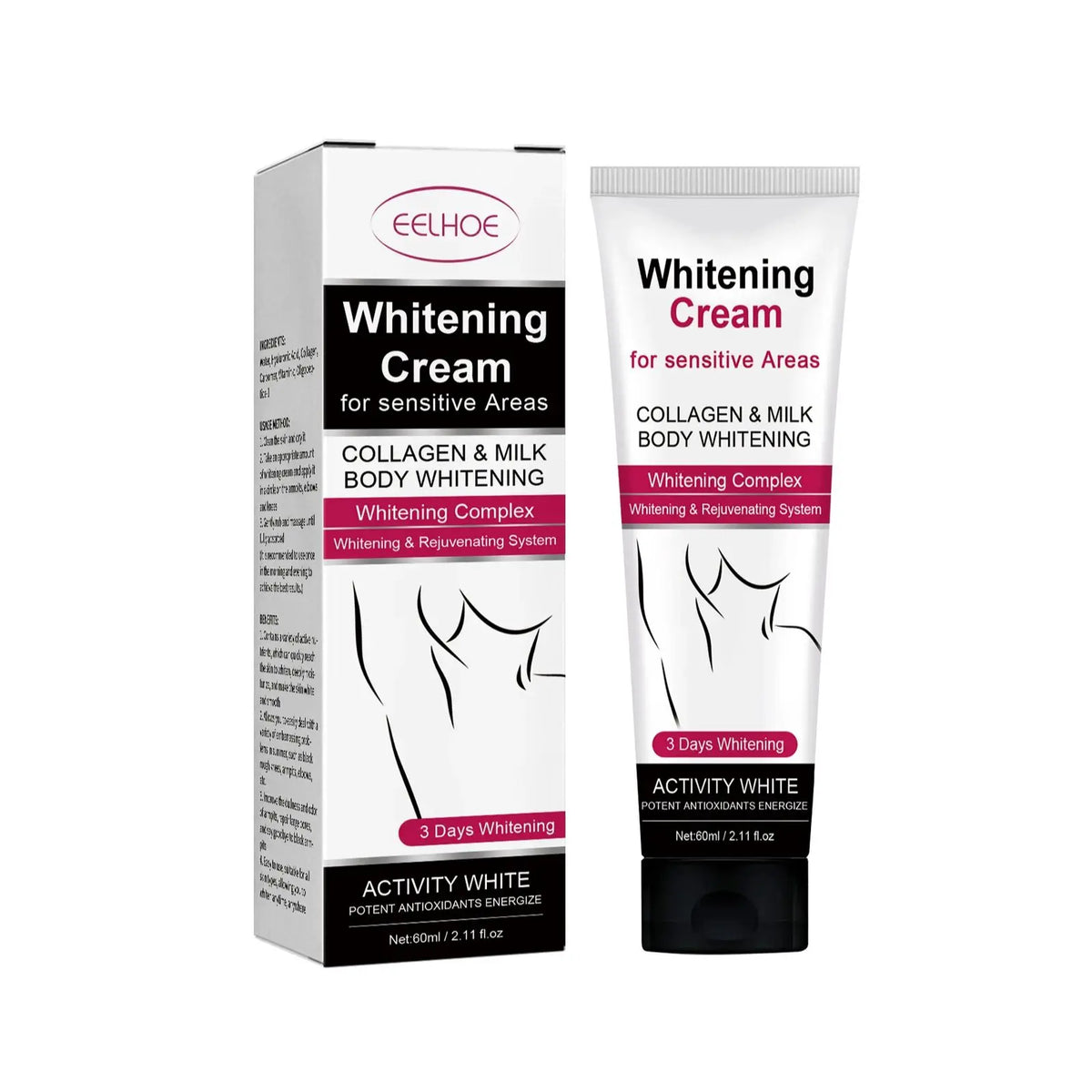 Eelhoe Whitening Cream – Underarm, Thigh & Body Brightener