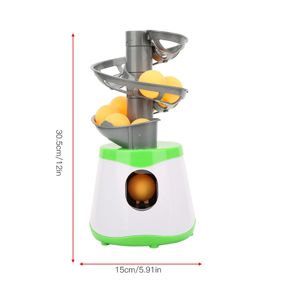 Portable ABS Table Tennis Trainer Ping Pong Ball Automatic Launcher