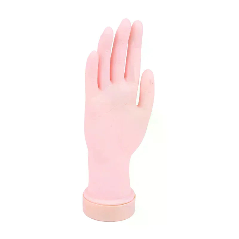 Silicone Nail Art Practice Hand & Foot Model | Manicure Training